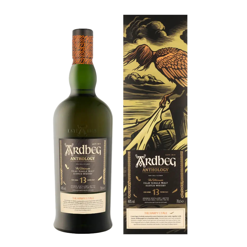 Ardbeg Anthology 13 Year Old The Harpy's Tale Ultimate Islay Single Malt Scotch Whisky 750ml
