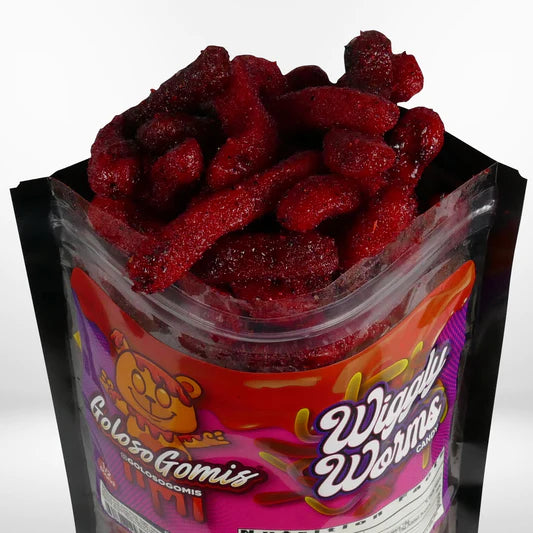 Goloso Gomis Wiggly Worms Candy (1/2 Pound)
