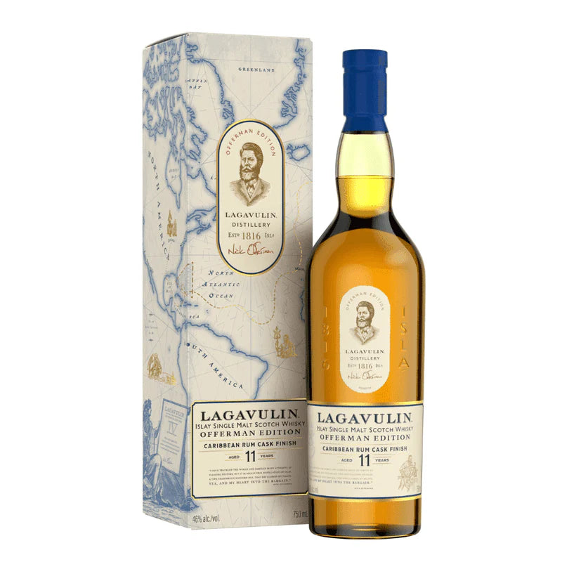 Lagavulin 11 Year Offerman Edition Caribbean Rum Cask Finish