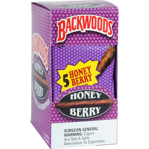 Backwoods Cigars - Machine Made Cigars - 8 Packs of 5 - Vape Puffer