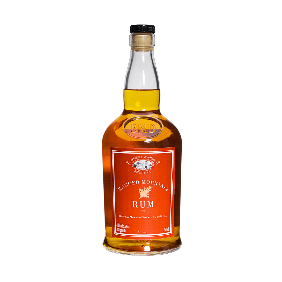 Berkshire Mountain Distillers Ragged Mountain Rum 750ml