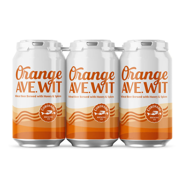 Coronado Brewing Co. Orange Ave. Wit 6-Pack (16FL OZ Per Can)