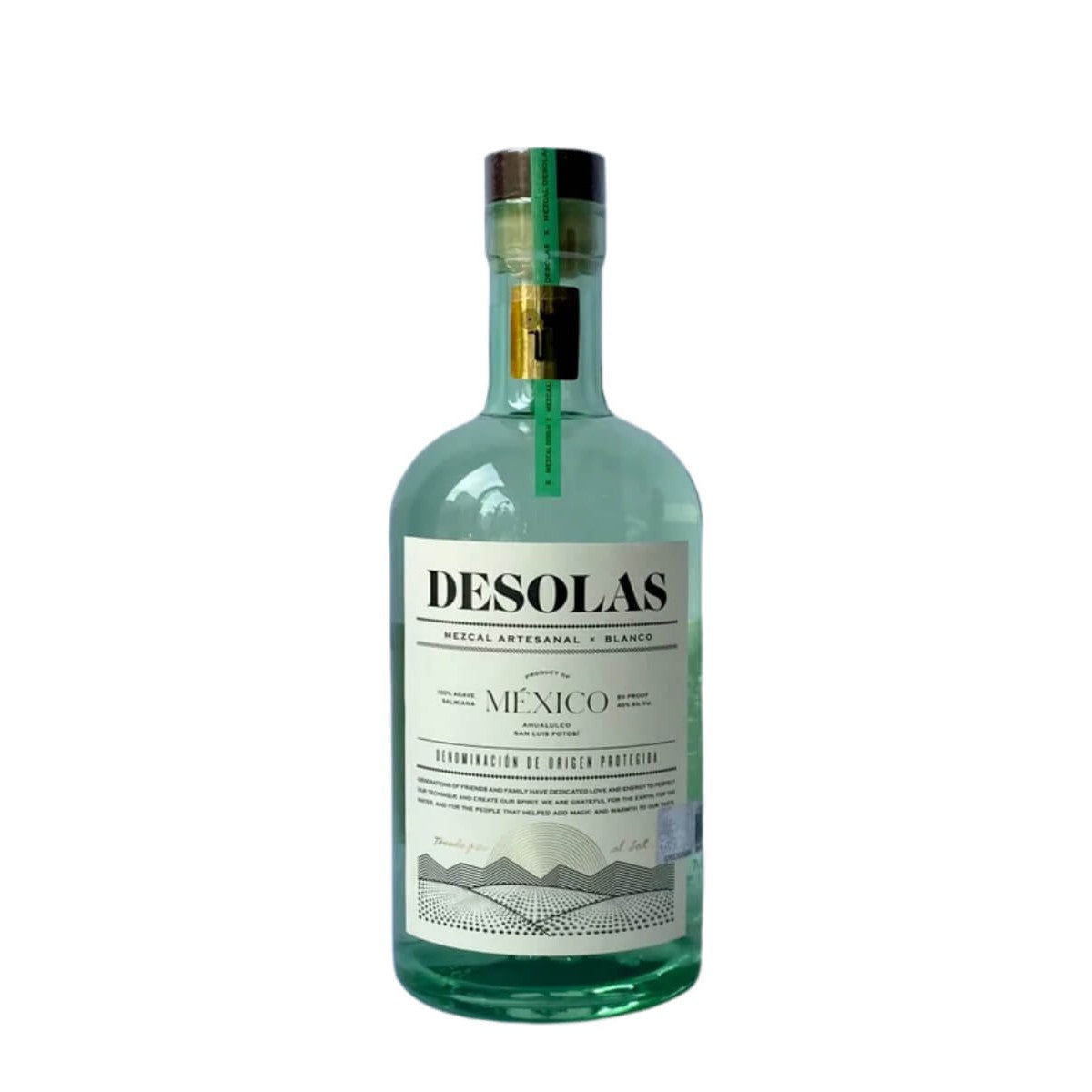 Desolas Mezcal Blanco 750 ml