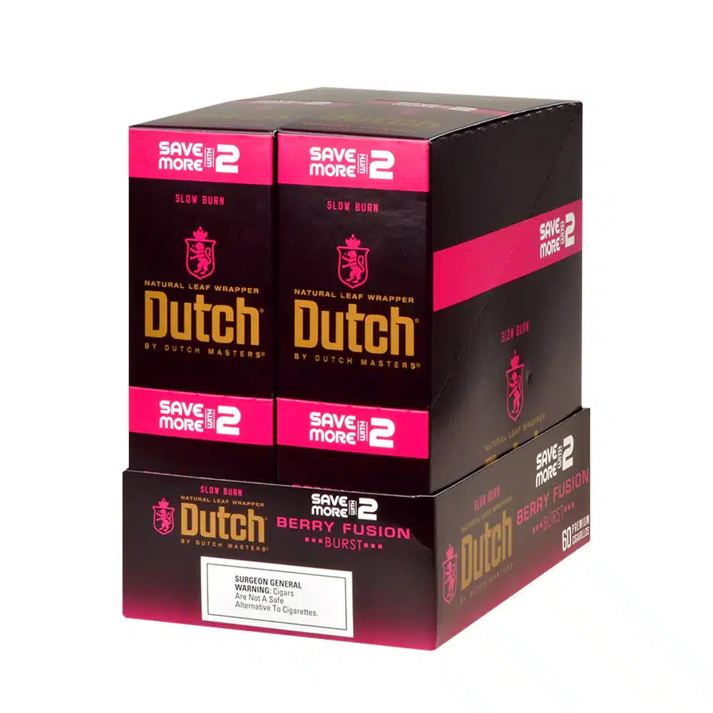 Dutch Masters Berry Fusion Cigarillos 30 Packs of 2