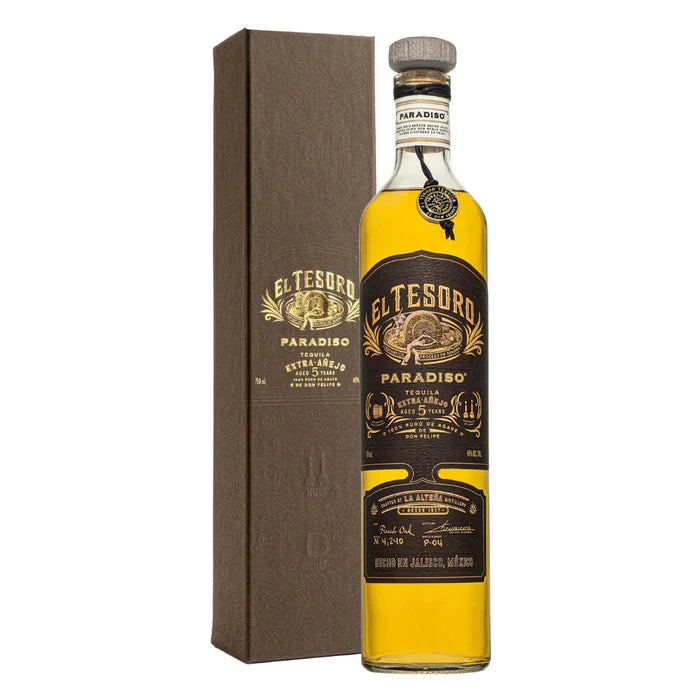 El Tesoro 5 Year Extra Anejo Paradiso Tequila