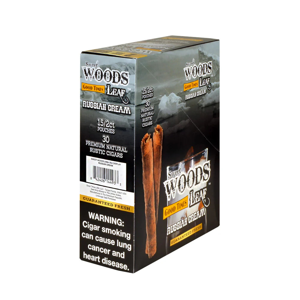 Good Times Sweet Woods Russian Cream 15 Packs of 2