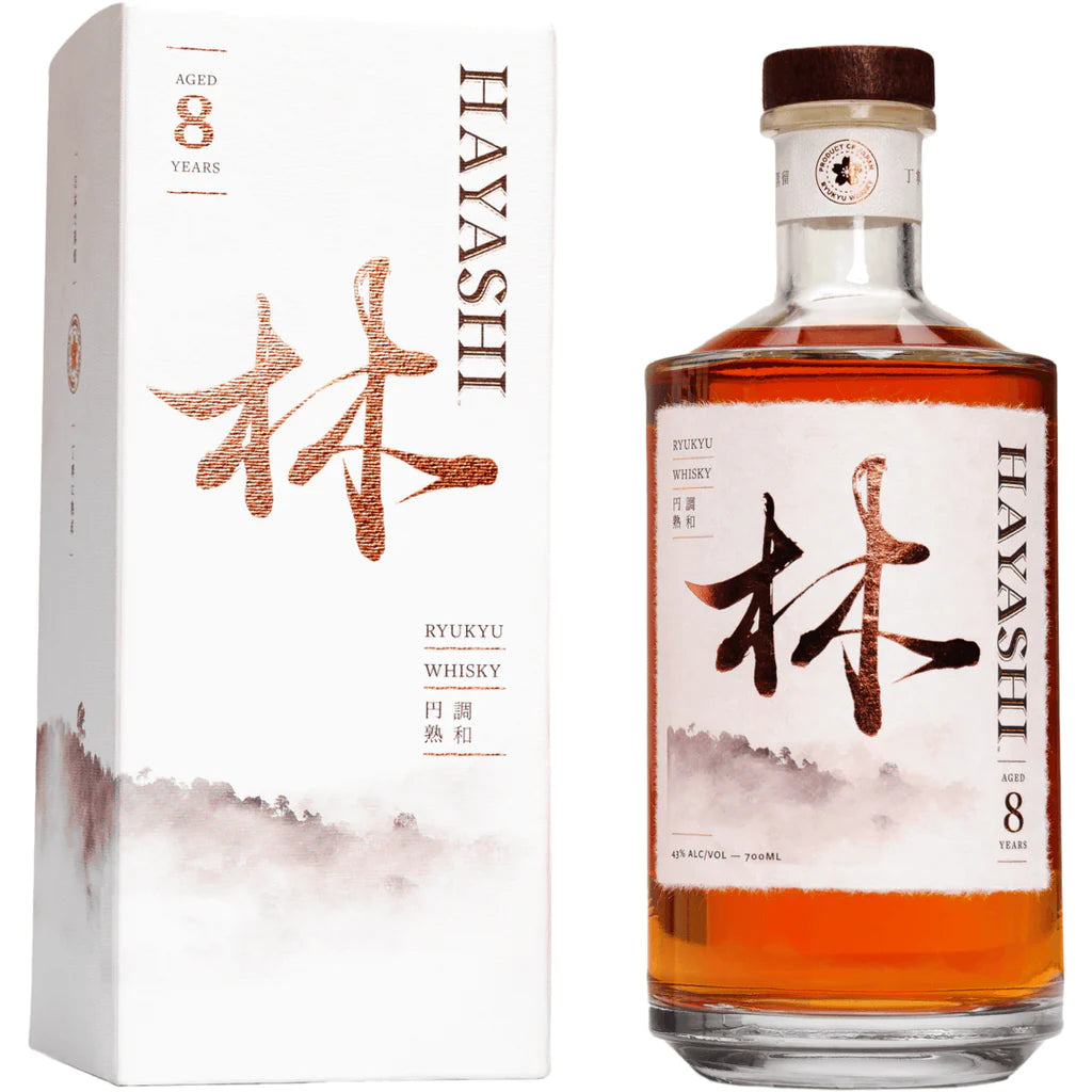 Hayashi, 8 Years Aged Ryukyu Whisky 700ml