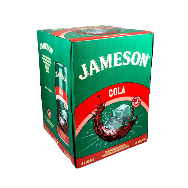 JAMESON Cola 4PK - 355ML CANS