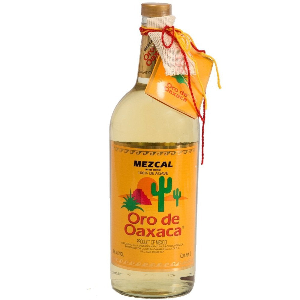 Oro de Oaxaca, Con Gusano With Worm 100% Agave Mezcal
