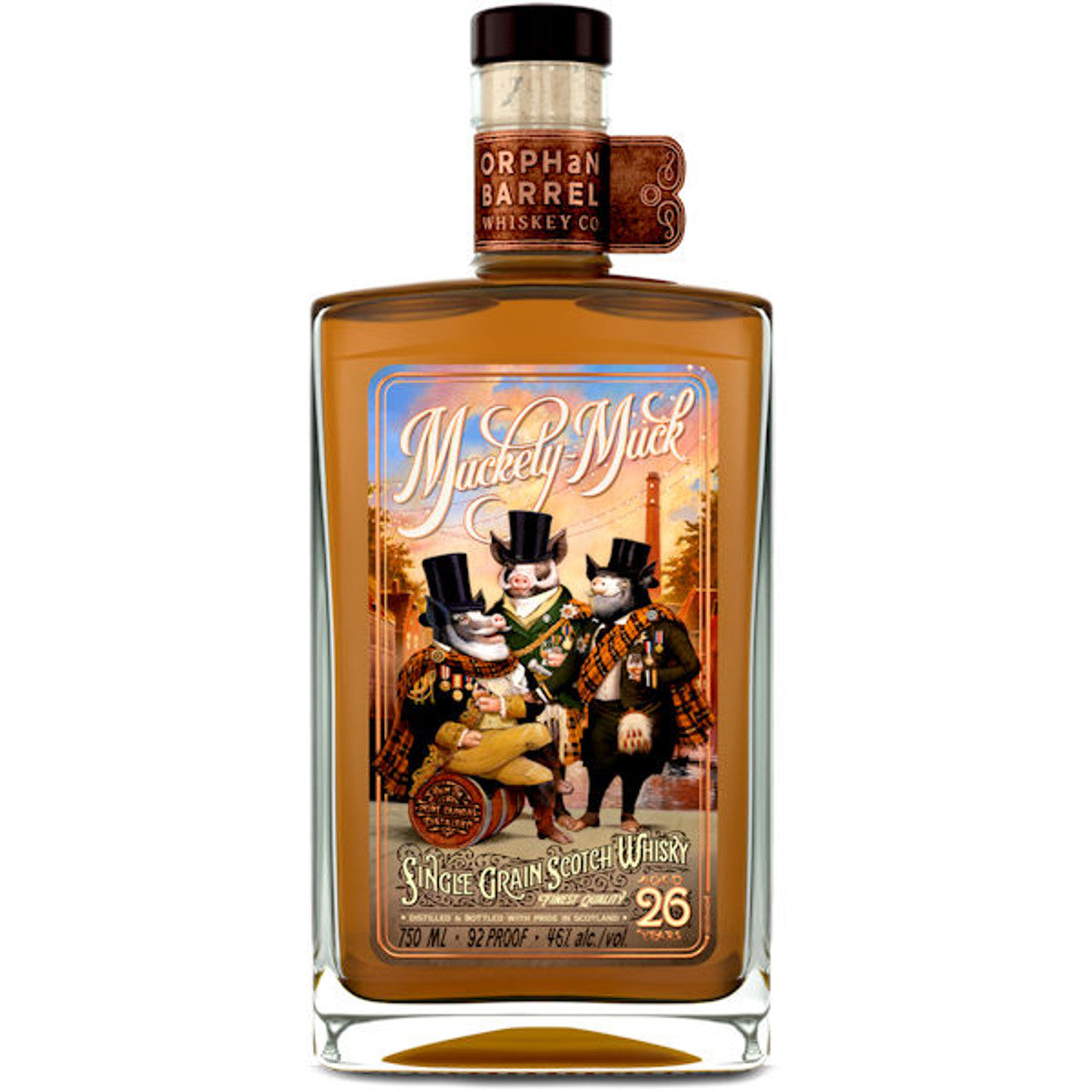 Orphan Barrel Muckety-Muck 26 Year Old Single Grain Scotch Whisky 750ml