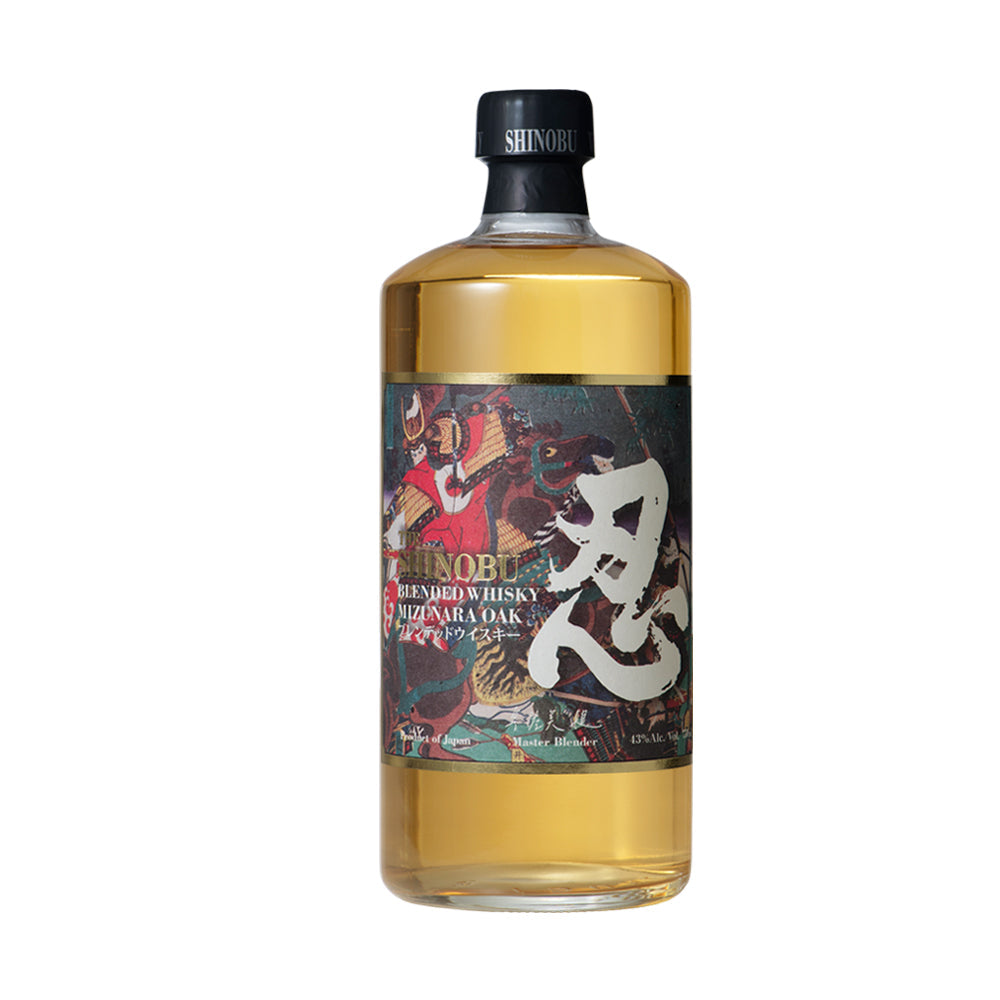 Shinobu Distillery, Mizunara Oak Wood Finish Blended Whisky 750ml