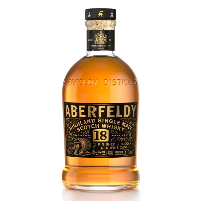 Aberfeldy 18 Year Old Finished in Tuscan Red Wine Casks 750
