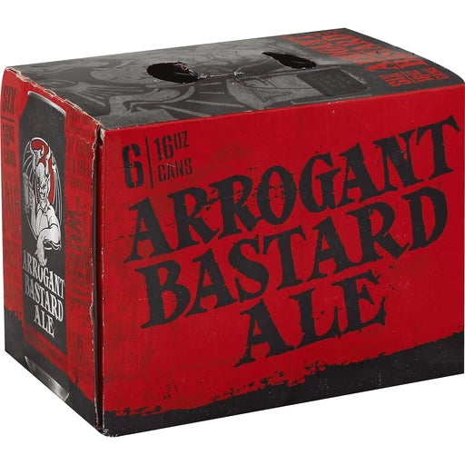Arrogant Bastard Ale 6-Pack (16 FL OZ Per Can)