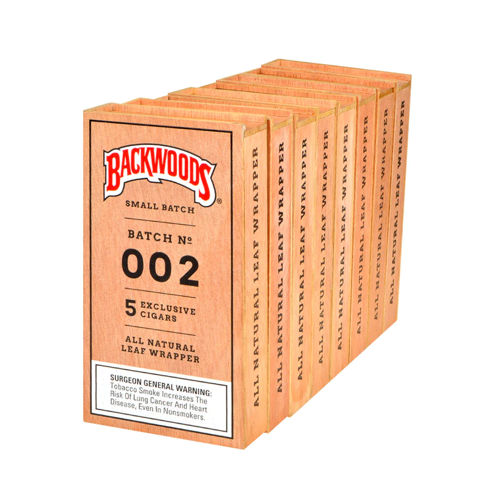 Backwoods Cigars Small Batch 002 8 Packs of 5