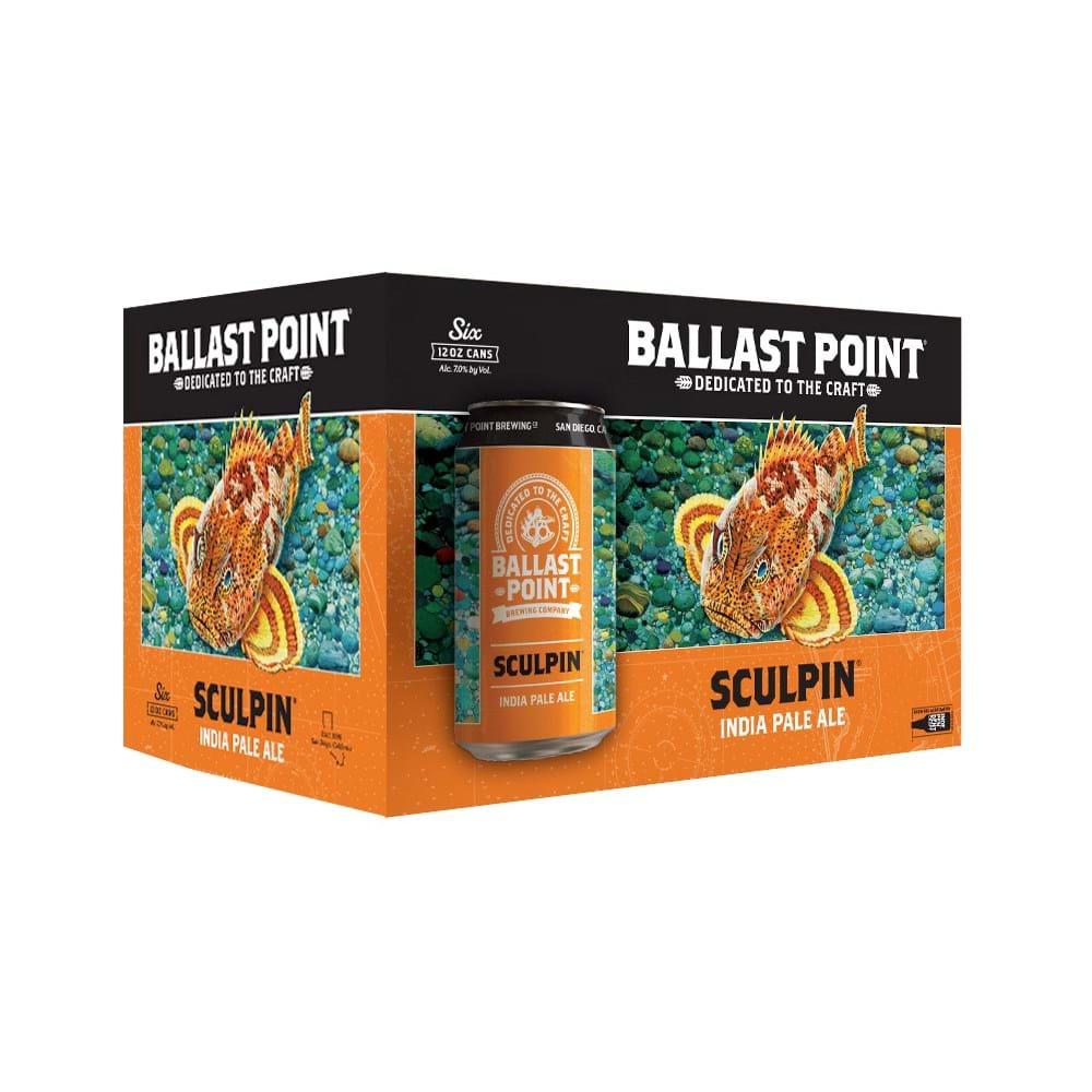 Ballast Point Brewing Co. Sculpin 6-Pack (12 FL OZ Per Can)