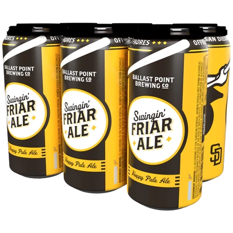 Ballast Point Brewing Co. Swingin' Friar Ale 6-Pack (16 FL OZ Per Can)