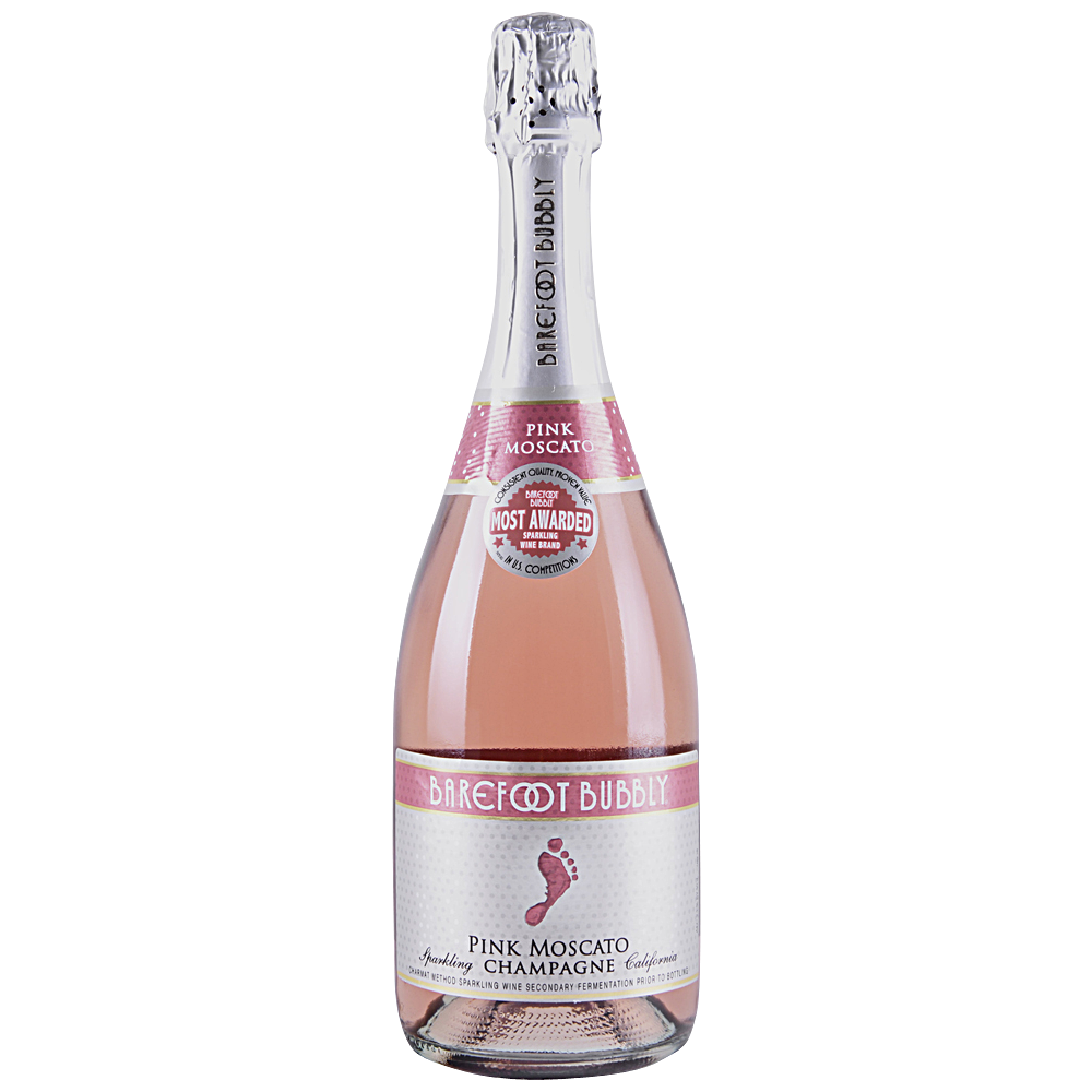 Barefoot Bubbly Pink Moscato 750 ML