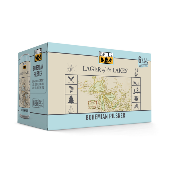 Bell's Lager Of The Lakes Bohemian Pilsner 6-Pack (12 FL OZ Per Can)