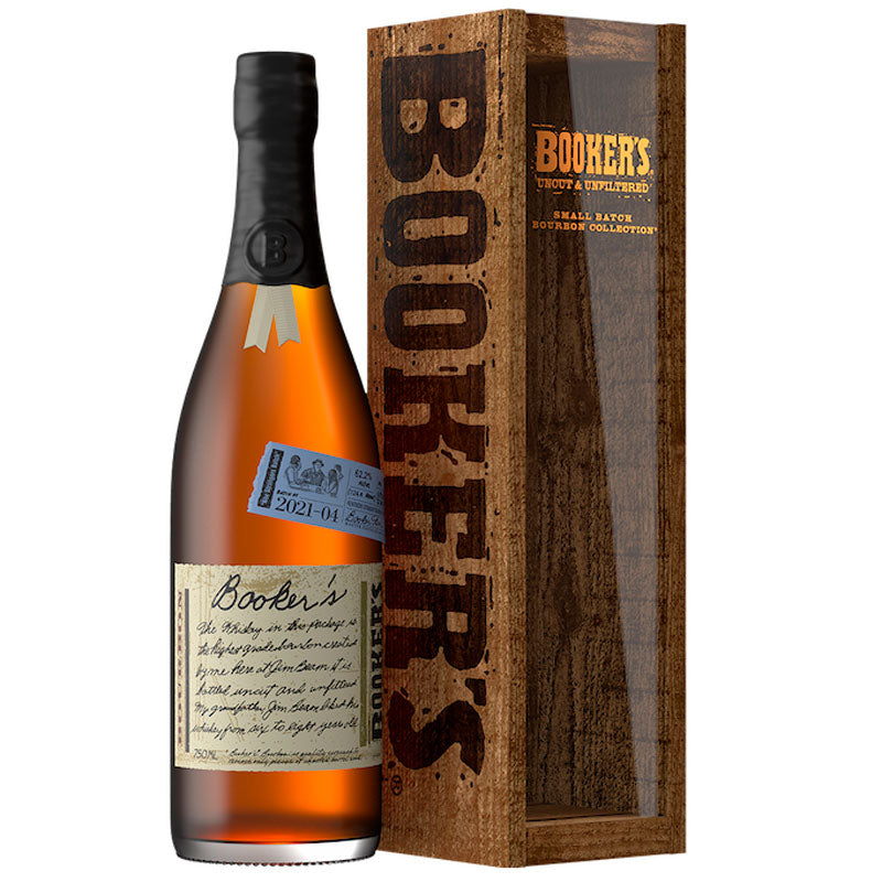 Bookers 2021 – 04 Noe Strangers Batch Bourbon Whiskey 750ml