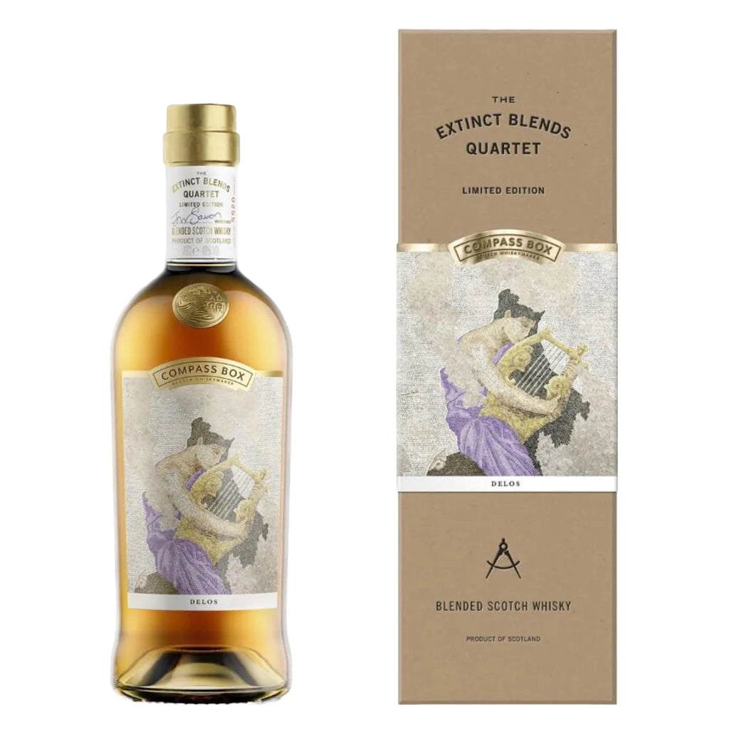 Compass Box Delos The Extinct Blends Quartet Limited Edition Blended Scotch Whisky