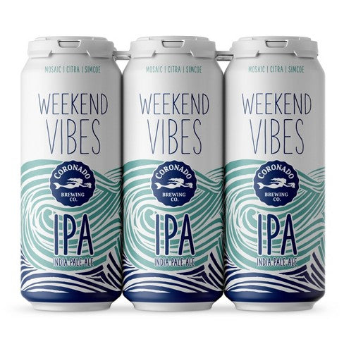 Coronado Brewing Co. Weekend Vibes 6-Pack (16 FL OZ Per Can)