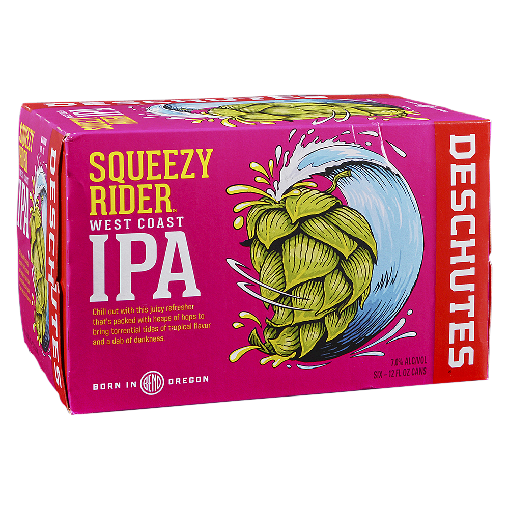 Deschutes Brewery Squeezy Rider 6-Pack (12 FL OZ Per Can)
