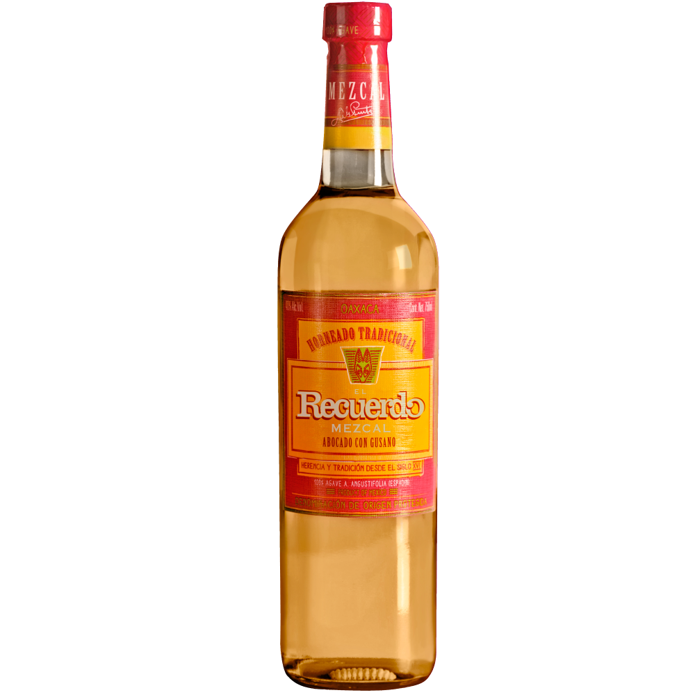El Recuerdo Mezcal Abocado con Gusano 750 ml