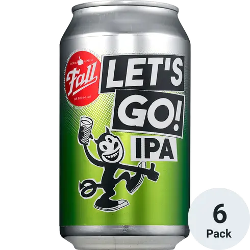 Fall Brewing Company Let's GO IPA 6-Pack (12FL OZ Per Can)