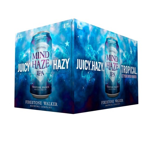Firestone Mind Haze IPA 6-Pack (12 FL OZ Per Can )