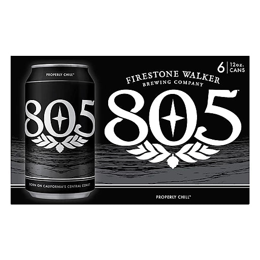 Firestone Walker Brewing Company 805 6-Pack (12 FL OZ Per Can)