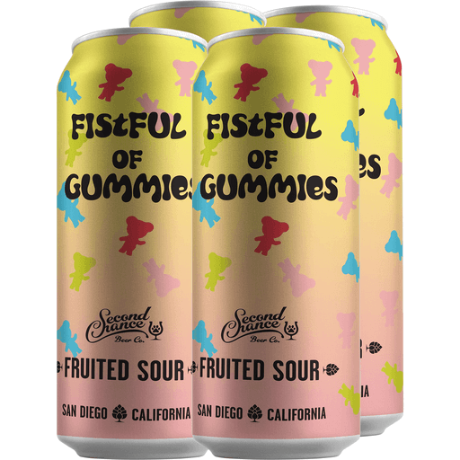 Fistful Of Gummies Fruited Sour 4-Pack (16 FL OZ Per Can)