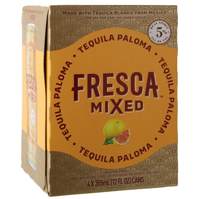 Fresca Mixed Tequila Paloma 4-Pack (12 FL OZ Per Can)