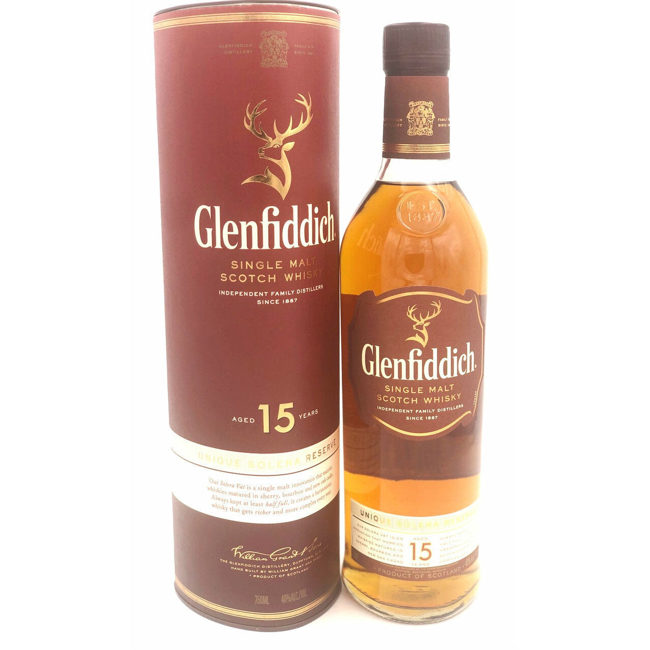 Glenfiddich 15 Years Unique Solera Reserve Single Malt