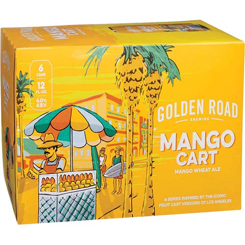 Golden Road Brewing Mango Cart IPA 6-Pack (12 Fl OZ Per Can)