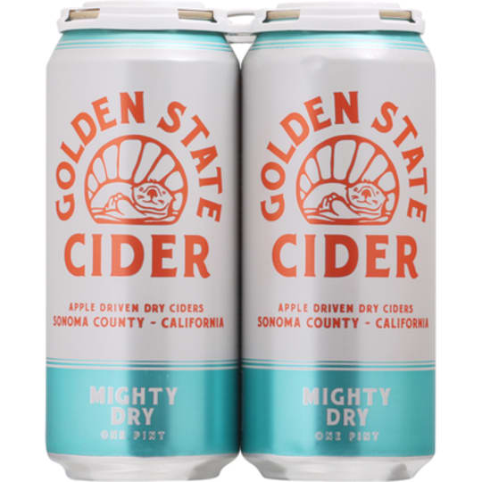 Golden State Cider Mighty Dry 4-Pack (16 FL OZ Per Can)