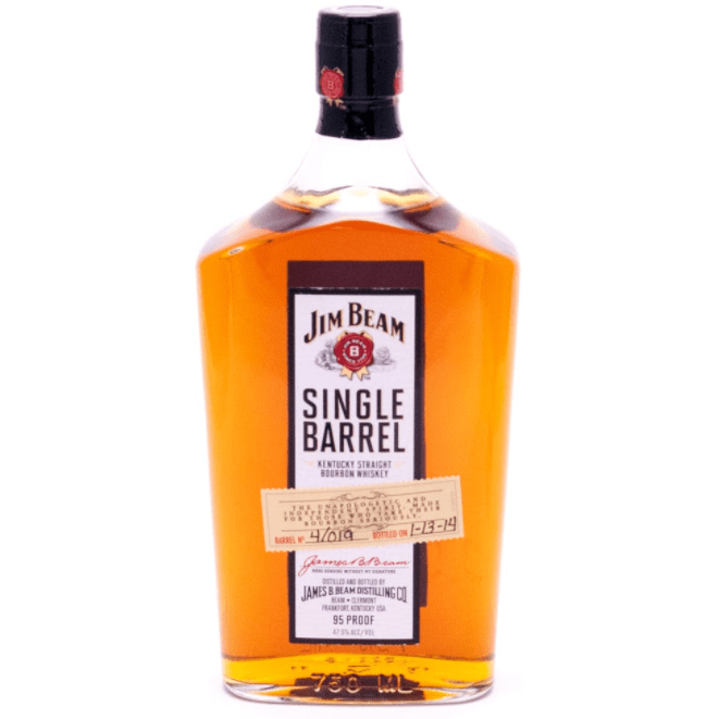 Jim Beam Single Barrel Kentucky Straight Bourbon Whiskey 750 ml