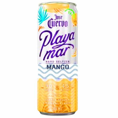 Jose Cuervo Playa Mar Mango 4-Pack (12 FL OZ Per Can)