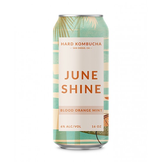 June Shine Hard Kombucha Blood Orange Mint (One Pint)