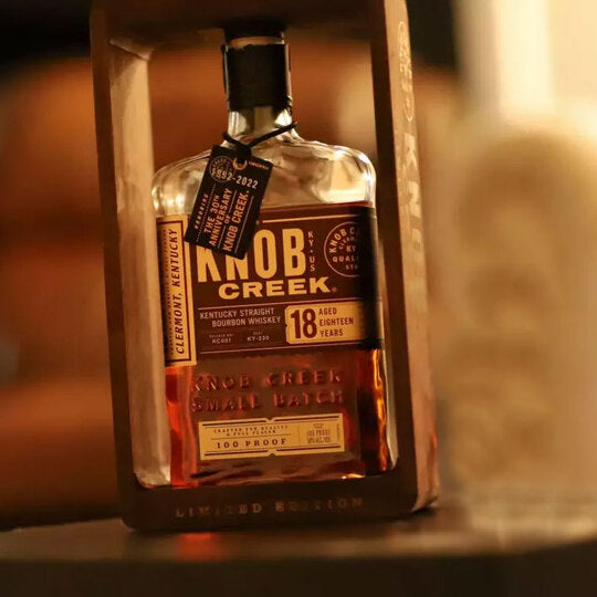 KNOB CREEK 18 Year Kentucky Straight Bourbon Whiskey 750ml