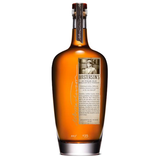 Masterson's Whiskey 10 year Straight Rye