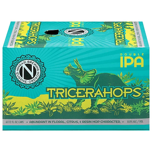 Ninkasi Brewing Double IPA Tricerahops 6-Pack (12 FL OZ Per Can)