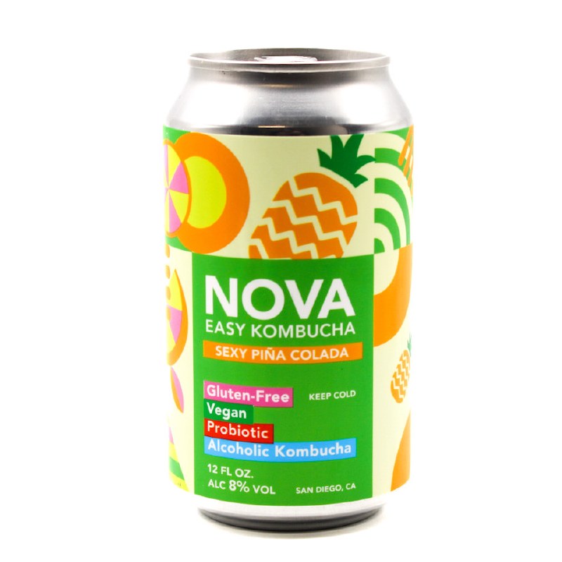 Nova Easy Kombucha Pina Colada (One Pint)