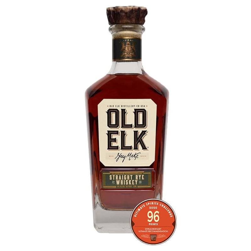Old Elk Straight Rye Whiskey 750ml