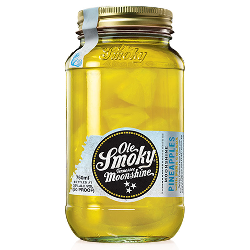 Ole Smoky Pineapples With Pina Colada Moonshine 750ml