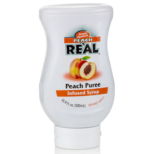 Peach Real Peach Puree Infused Syrup 16.9 FL OZ