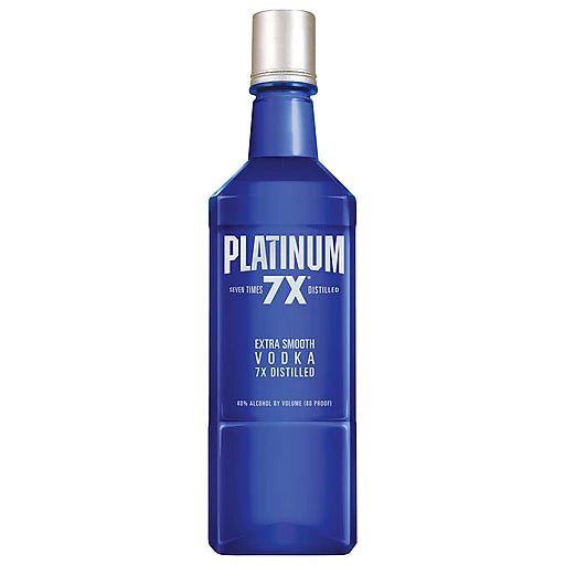 Platinum 7X Extra Smooth Distilled Vodka 750 ML