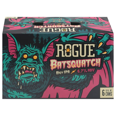 Rogue Batsquatch Hazy IPA 6-Pack (12 FL OZ Per Can)