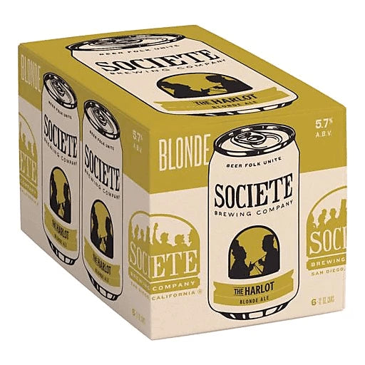 Societe The Harlot Blonde Ale 6-Pack (12 FL OZ Per Can)