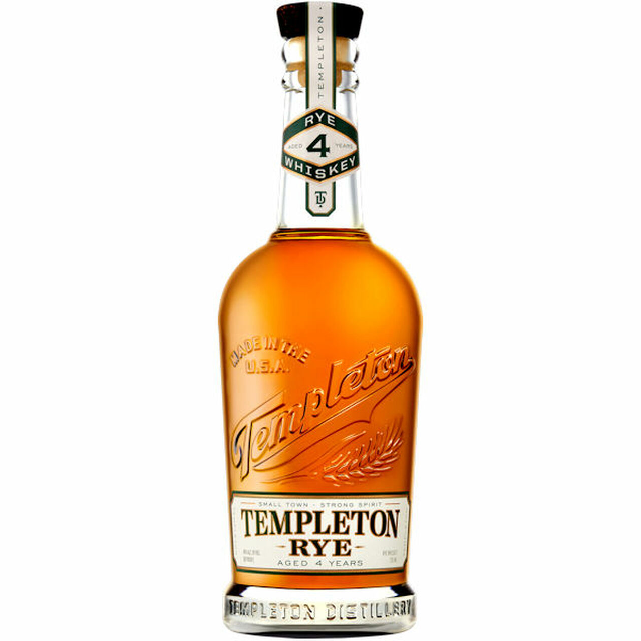 Templeton 4 Year Old Rye Whiskey 750ml