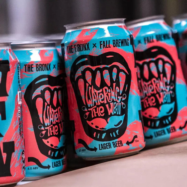 The Bronxxx Watering The Well Lager beer 6-Pack (12 FL OZ Per Can)